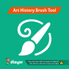 آموزش ابزار آرت هیستوری براش art history brush فتوشاپ