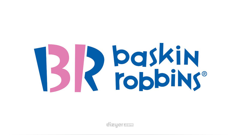 لوگو زیرکانه Baskin Robbins