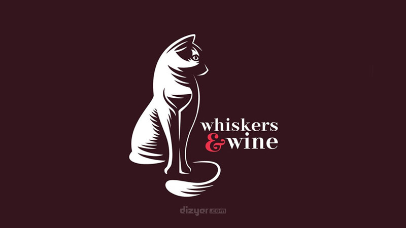 لوگو Whiskers & Wine