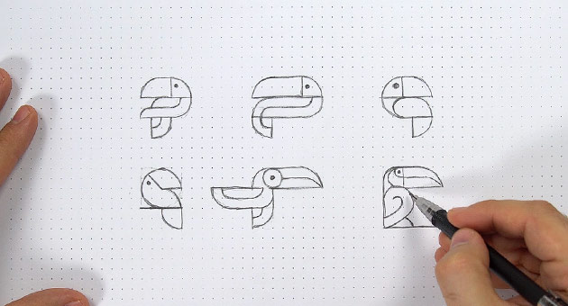 آموزش طراحی لوگو با دست